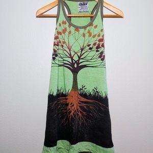New Sure Original Tree of Life T-shirt/Tank Dress. Large.